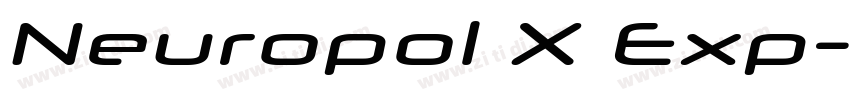 Neuropol X Exp字体转换